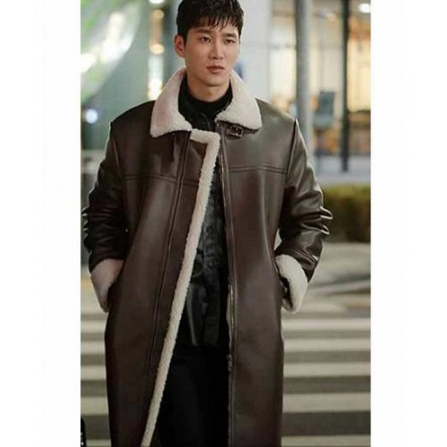 Itaewon Class Ahn Bo-Hyun Leather Coat